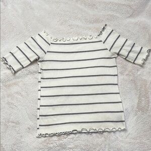 Striped Off-Shoulder Top